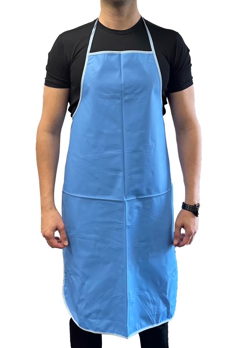 Apron Water-Proof Blue PVC